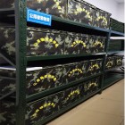 軍綠色物資架20